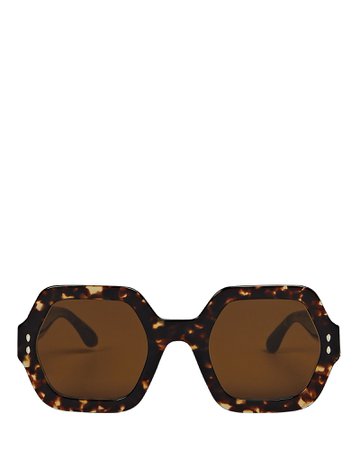 Isabel Marant Oversized Hexagon Sunglasses | INTERMIX®