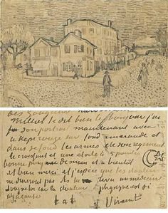 sketchbook pages by Vincent van Gogh | Defter