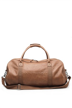 COUNTRY ROAD - Leather Logo Tote