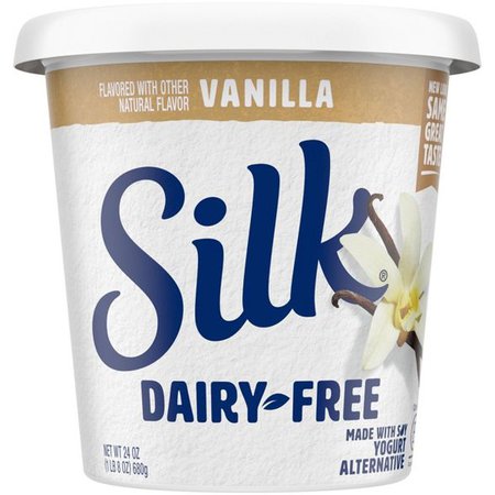 Silk Dairy-Free Vanilla Yogurt - 24oz : Target