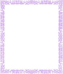 simple lavender border png - Google Search