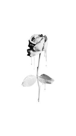 paint drip rose