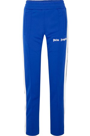Palm Angels | Striped satin-jersey track pants | NET-A-PORTER.COM