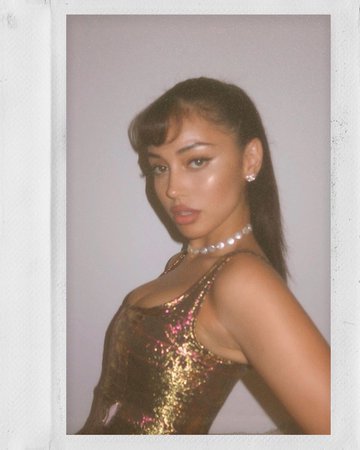 Cindy Kimberly on Instagram: “maybe i only got bangs so i could do Audrey Hepburn inspired hair @revolve top”