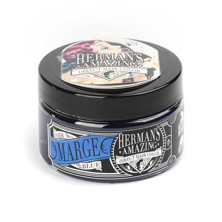 Hermans Amazing Haircolor Marge Blue, semi-permanent haircolour - 115 ml - Hermans Amazing Haircolor