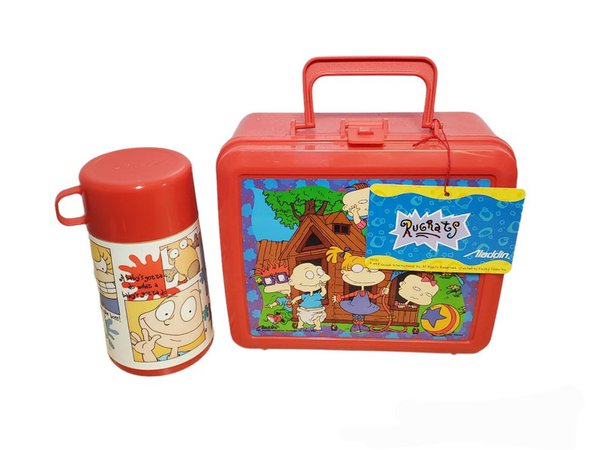 Vintage 1997 Rugrats Lunchbox & Thermos - Etsy