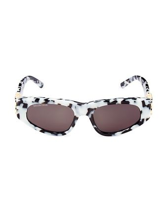 Balenciaga cow print dynasty sunglasses