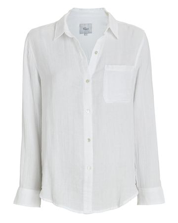Rails Hadley Button-Down Shirt In White | INTERMIX®