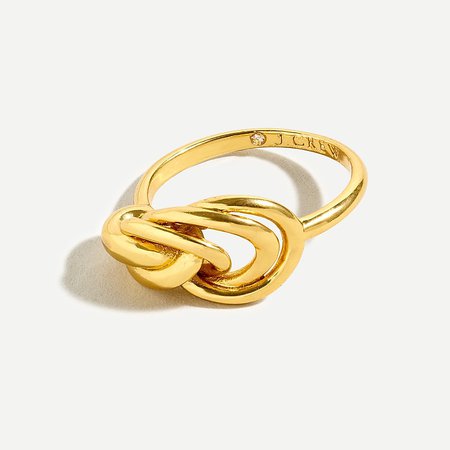 J.Crew: Knot Ring For Women gold
