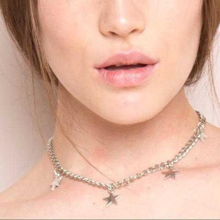 brandy melville silver star necklace - Google Search