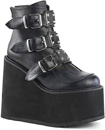 Amazon.com | Demonia Women's Swing-105 Ankle-High Boot | Ankle & Bootie