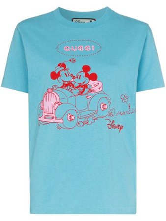 Gucci T-shirt Mickey Con Stampa Gucci x Disney - Farfetch