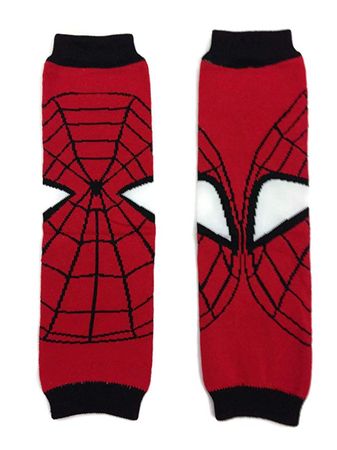 Amazon.com: Rush Dance Super Hero to Save The Day Baby/Toddler Leg Warmers (One Size, Red & Black (Spiderman)): Clothing