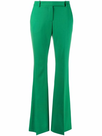 Alexander McQueen flared tailored trousers - FARFETCH
