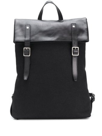 Saint Laurent Verneuil buckle fastening backpack - FARFETCH