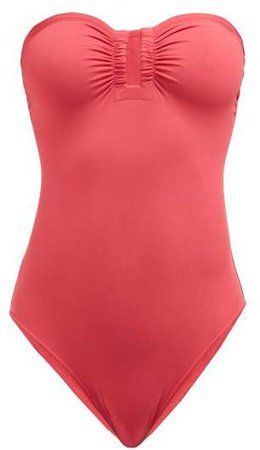 Les Essentiels Cassiopee Bandeau Swimsuit - Womens - Pink
