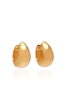 18K Gold Vermeil Hoop Earrings by Sophie Buhai | Moda Operandi