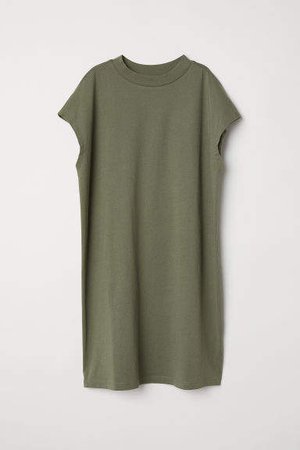 Jersey Dress - Green