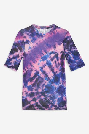 Mesh Tie Dye Top - T-Shirts - Clothing - Topshop USA