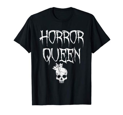 Amazon.com: Horror Queen Shirt - Gothic Skull T-shirt: Clothing