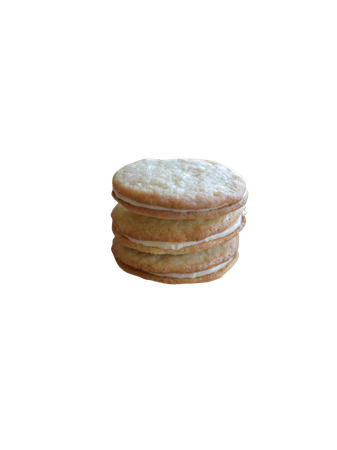 vanilla sandwich cookies food pastry