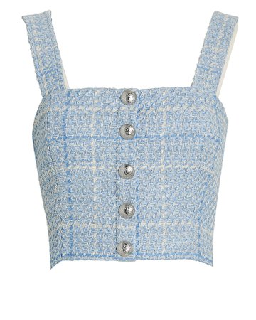 INTERMIX Private Label Polly Tweed Tank Top | INTERMIX®