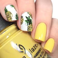 pineapple nails - Google Search