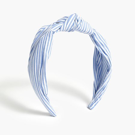 J.Crew Factory: Striped Knot Headband For Women