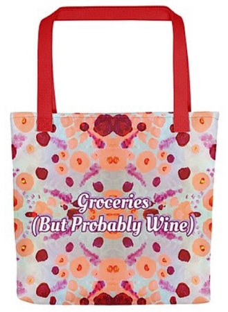 grocery/wine tote