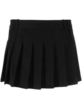 Chiara Ferragni Solid Pleated mini-skirt - Farfetch