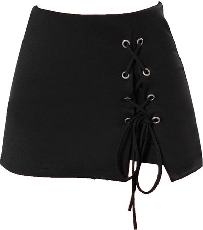 black tie skirt