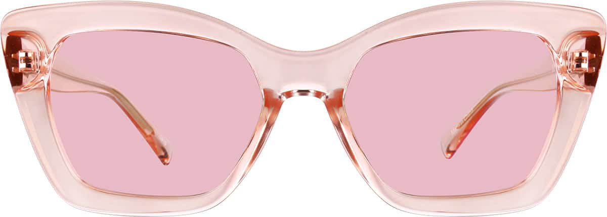 Pink Premium Cat-Eye Sunglasses #1110919