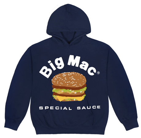 CPFM team big mac hoodie blue