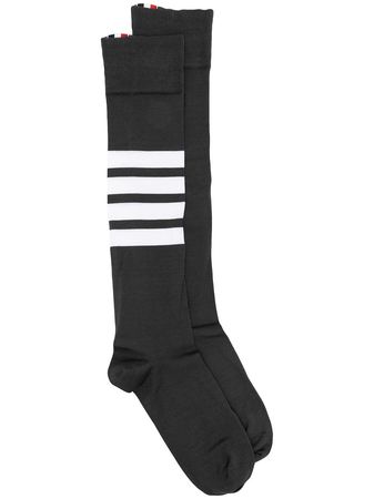 Thom Browne 4-Bar Stripe Socks - Farfetch
