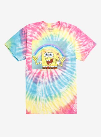 SpongeBob SquarePants Imagination Tie-Dye T-Shirt