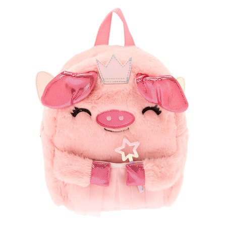 Claire's Club Flying Pig Backpack - Pink | Claire's