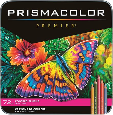 Amazon.com : Prismacolor Premier Colored Pencils | Art Supplies for Drawing, Sketching, Adult Coloring | Soft Core Color Pencils, 72 Pack : Wood Colored Pencils : Office Products