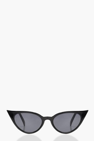 Extreme Slim Cat Eye Sunglasses | Boohoo