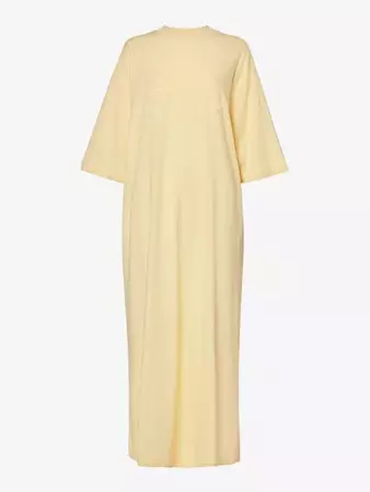 FEAR OF GOD ESSENTIALS - ESSENTIALS relaxed-fit cotton-blend midi dress | Selfridges.com