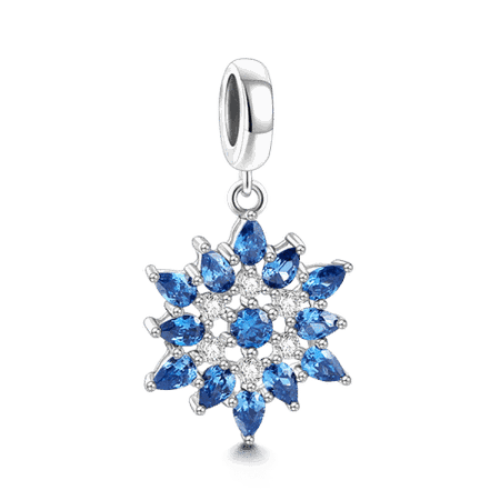 Snowflake Charm Silver - Christmas - Gifts