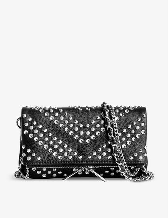 ZADIG&VOLTAIRE - Rock Nano leather clutch bag | Selfridges.com