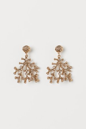 Earrings - Gold-colored - Ladies | H&M US