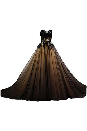Plus Size White Lace Long Ball Gown Prom Evening Dresses Gothic Burgundy US 18W at Amazon Women’s Clothing store