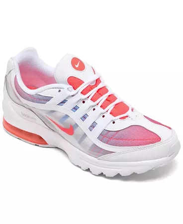 white Nike Women's Air Max VG-R Flash Running Sneakers from Finish Line & Reviews - Macy's