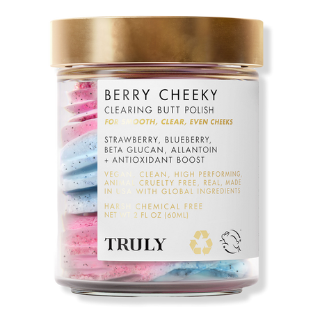 Berry Cheeky Clearing Butt Polish - Truly | Ulta Beauty