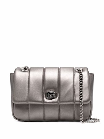 Karl Lagerfeld K/Ikonik quilted satchel bag - FARFETCH