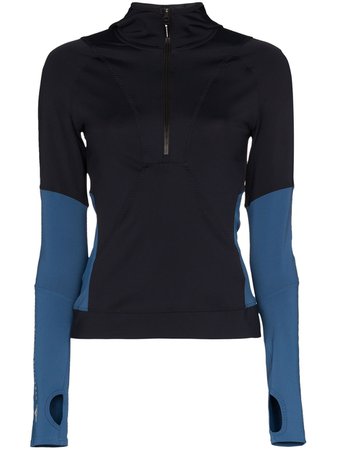 Adidas By Stella Mccartney Panelled Sports Top Ss20 | Farfetch.com