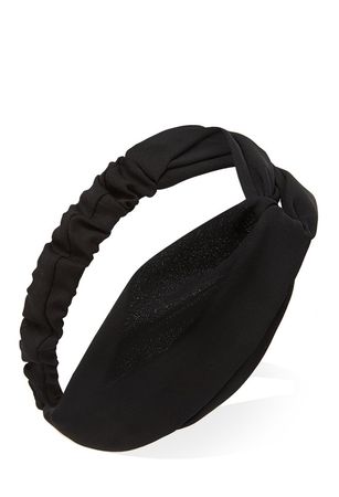 black head scarf headband twist front - Google Search