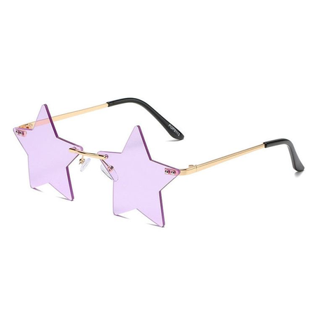 Purple Star Glasses
