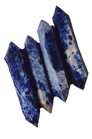 blue crystals